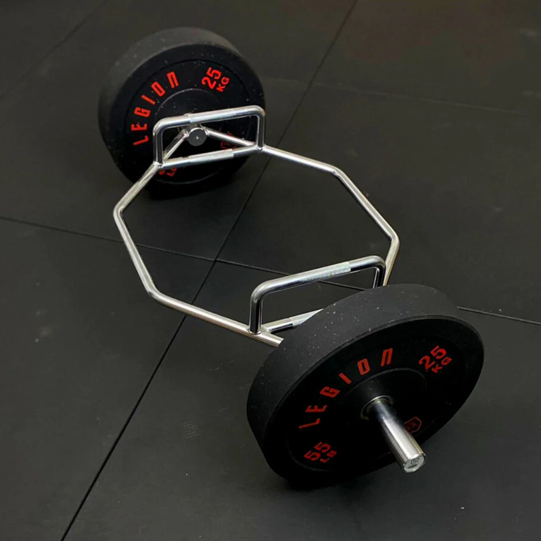 Legion Olympic Hex Trap Bar Bumper Plates Bundle - Image 3