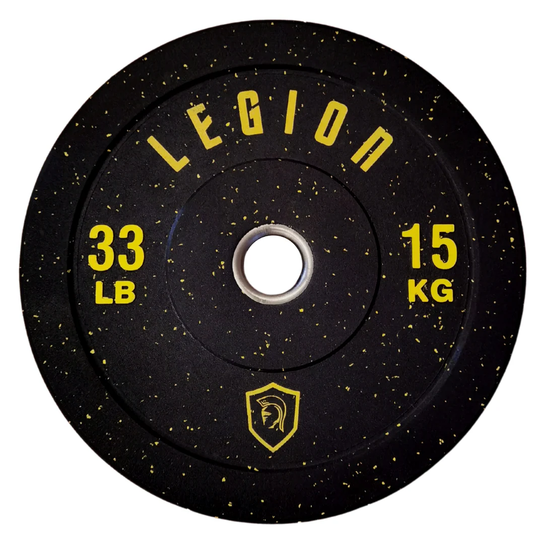 Legion Olympic Rubber Crumb Bumper Plates - Image 4