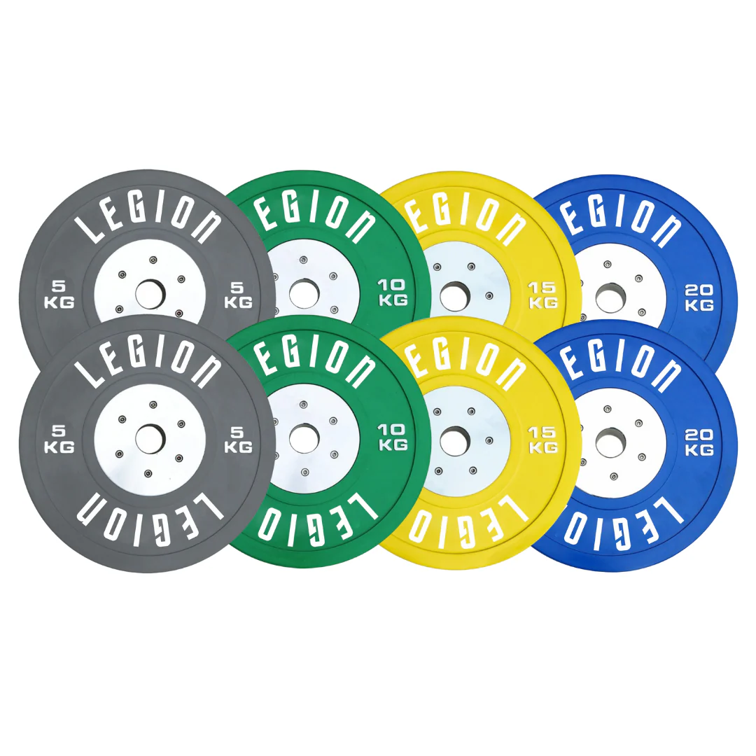 Legion Olympic Training Competition Bumper Plates Bundle - Image 4