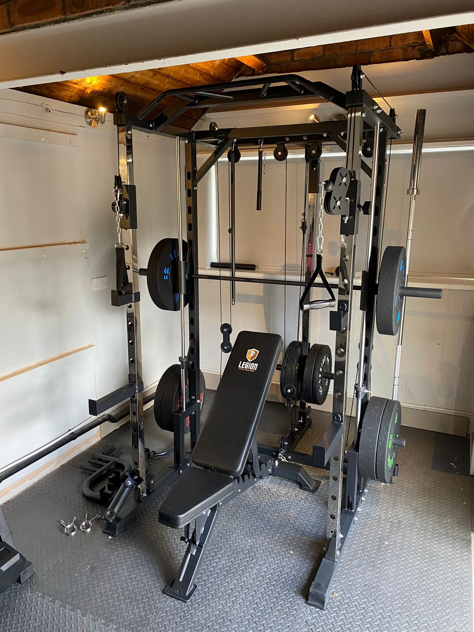 Legion V2 Plate Loaded Multi-Functional Trainer with Smith Machine - Image 5