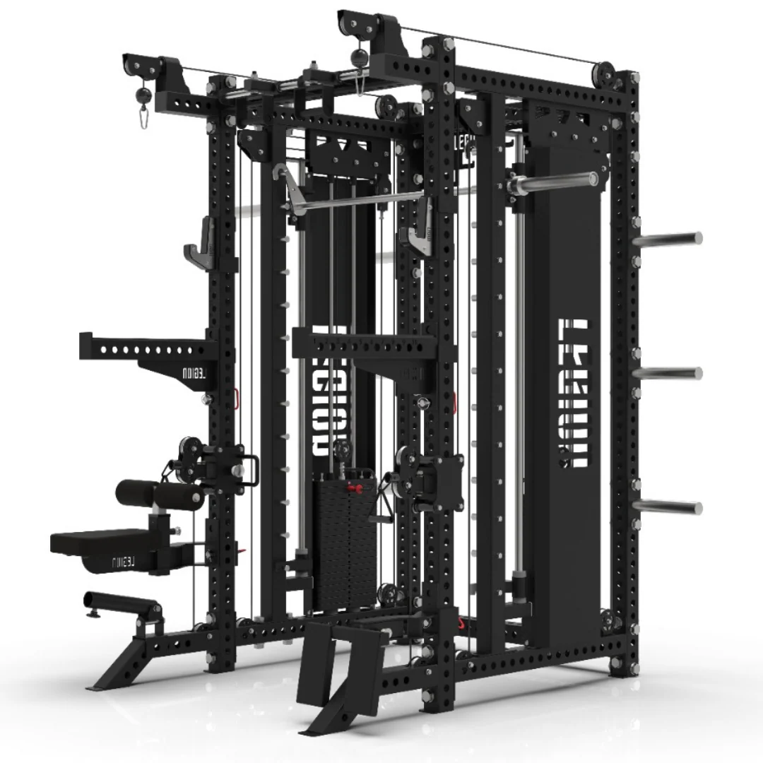 Legion V3 Pin Loaded (120kg Weight Stacks) Multi-Functional Trainer with Smith Machine - Image 3