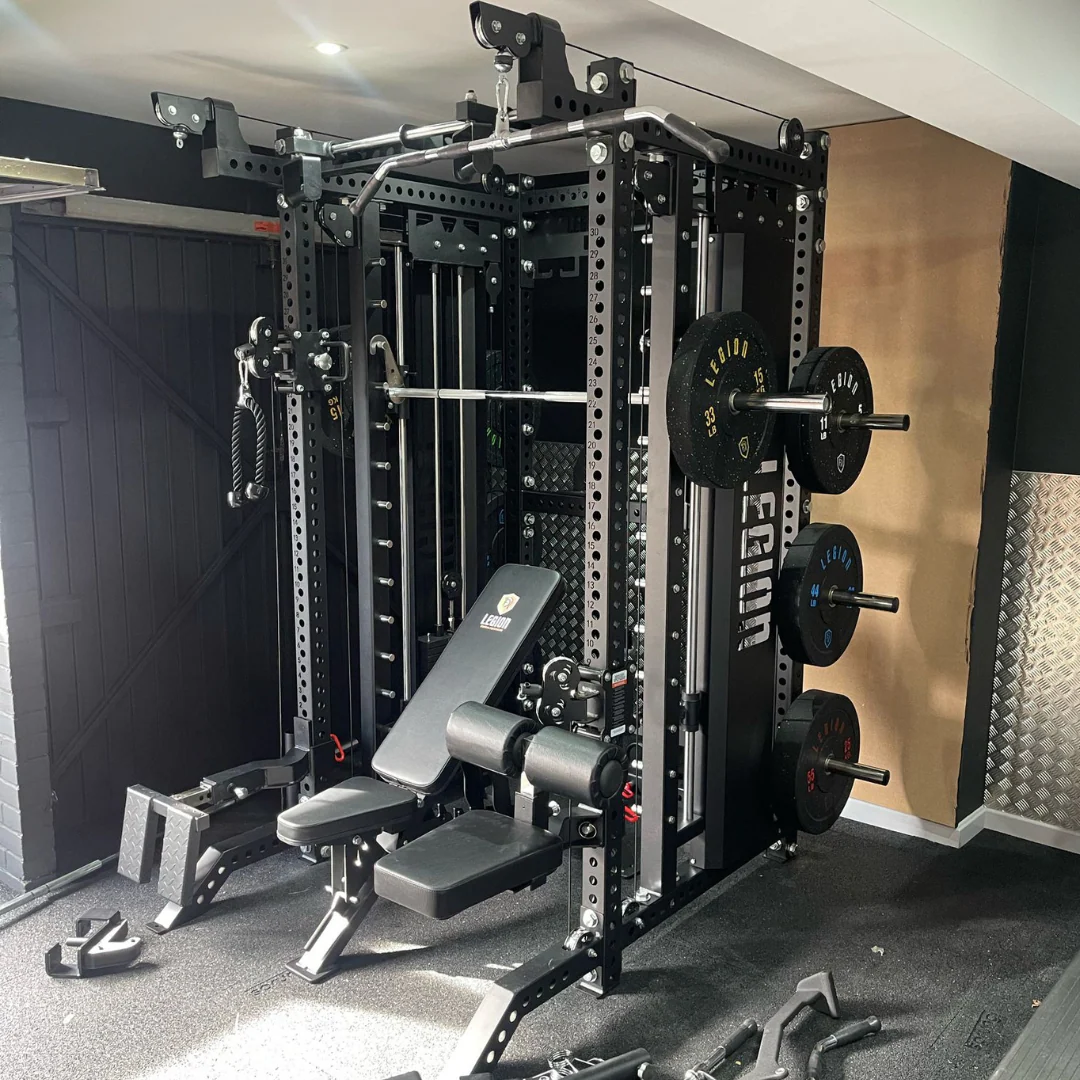 Legion V3 Pin Loaded (120kg Weight Stacks) Multi-Functional Trainer with Smith Machine - Image 5