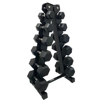 V1 Gold Ultimate Home Gym Bundle - V1 Multi Gym Rack, 100kg Bumper Plate Set, Bench & 6 Tower Dumbbell Rack 5kg-20kg - Image 4
